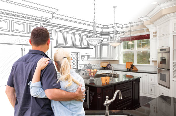 Professional Kitchen Flooring technician working in Bethesda, MD